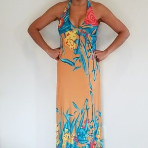 Maxi Deep V-neck Summer dress